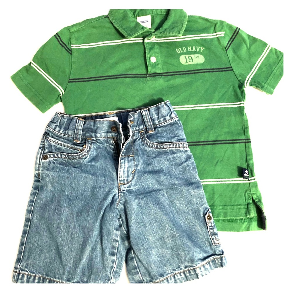 Boys Size 4 shirt and shorts set